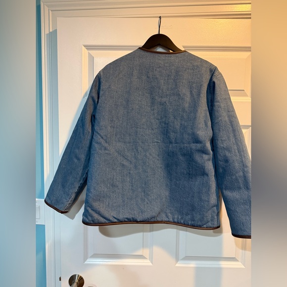 Madewell Reversible Denim & Sherpa Jacket NWT size Small - Picture 11 of 13